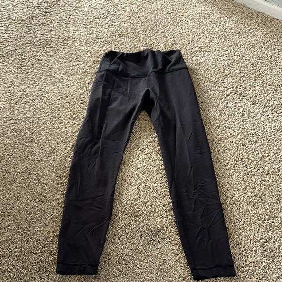 Lululemon wunder train Black Leggings - Picture 1 of 7